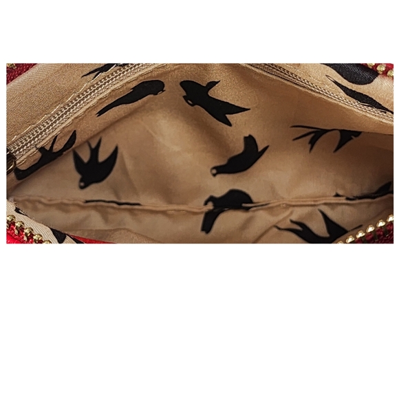 Red Tree of Life clutch/wristlet - Picture 9 of 15